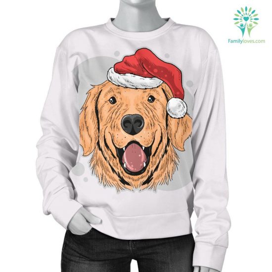 Have A Golden Christmas Women'S Sweatshirt For Golden Retriever Dog Lovers
