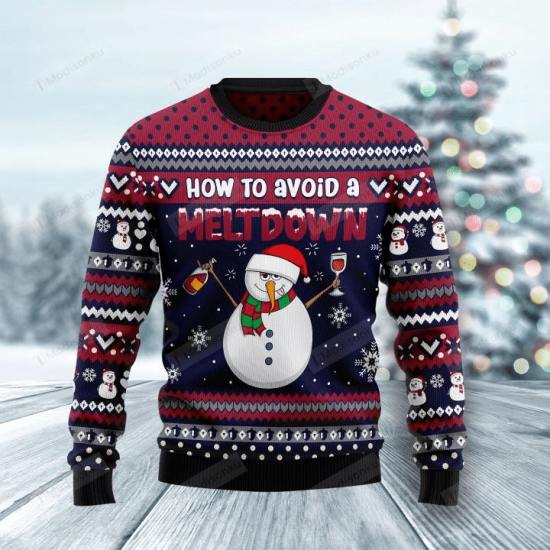 How To Avoid A Meltdown Ugly Christmas Sweater
