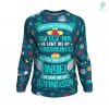 I Asked God To Make Me A Better Man He Sent Me My Granddaughter Ugly Christmas Sweatshirt