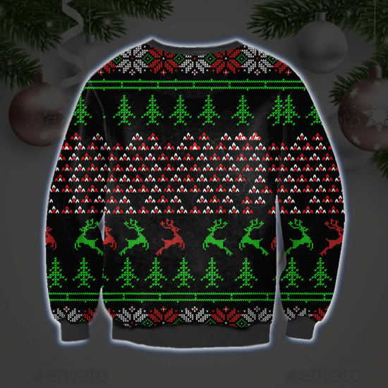 I Deliver All Night Long 3D All Over Printed Ugly Christmas Sweatshirt 1