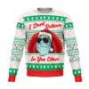"I Don'T Believe In You Either" Ugly Christmas Sweatshirt - Colins Store