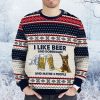 I Like Beer And Doberman Ugly Christmas Sweater
