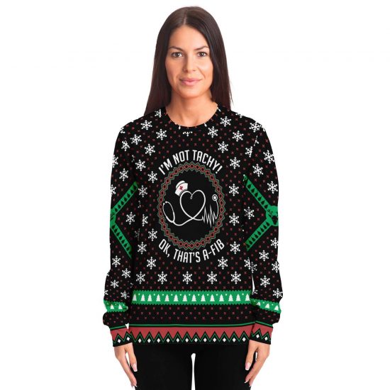 IM Not Tachy Ugly Christmas Sweatshirt Colins Store 2