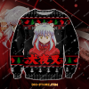 Inuyasha Manga 3D Knitting Pattern Print Ugly Christmas Sweatshirt 2