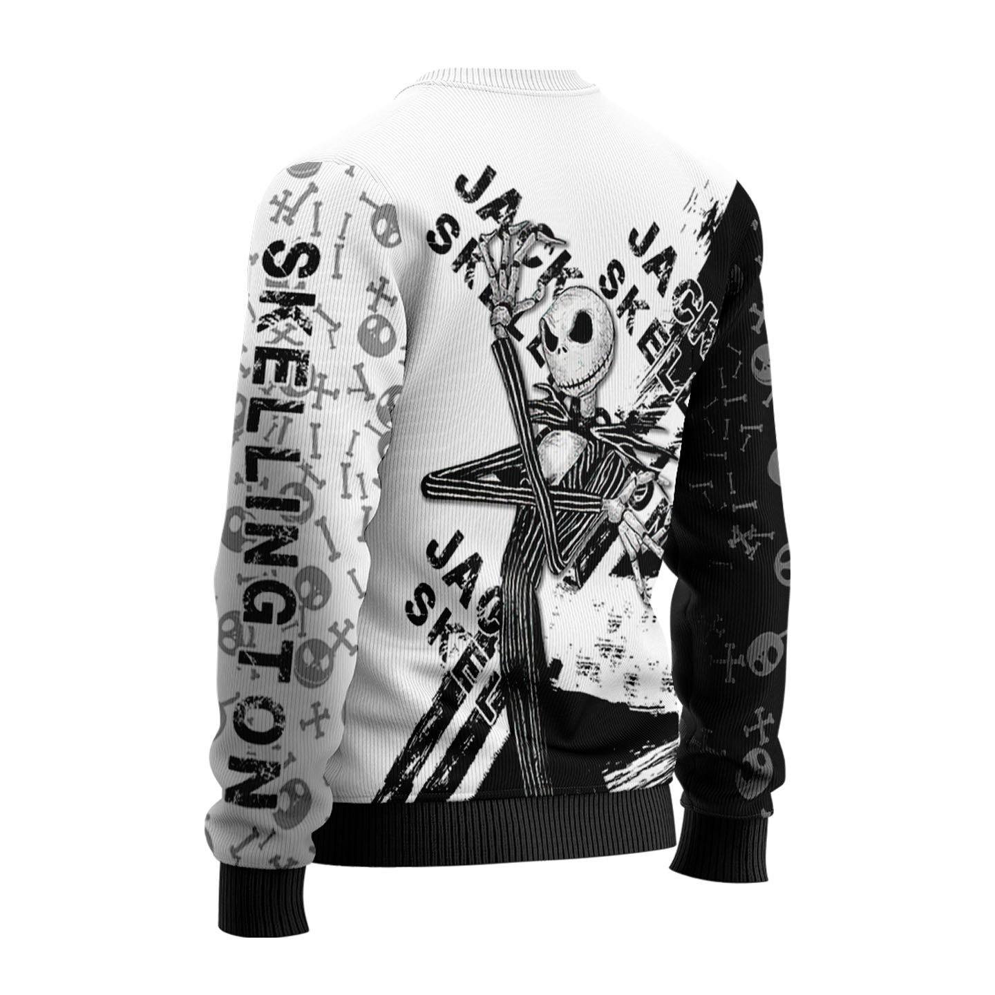 Jack-Skellington-Christmas-Sweatshirt-2 Jack Skellington Christmas Sweatshirt 2