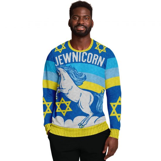 Jewnicorn Ugly Christmas Sweatshirt Colins Store 4