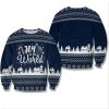 Joy To The World Unisex All Over Print Cotton Sweatshirt