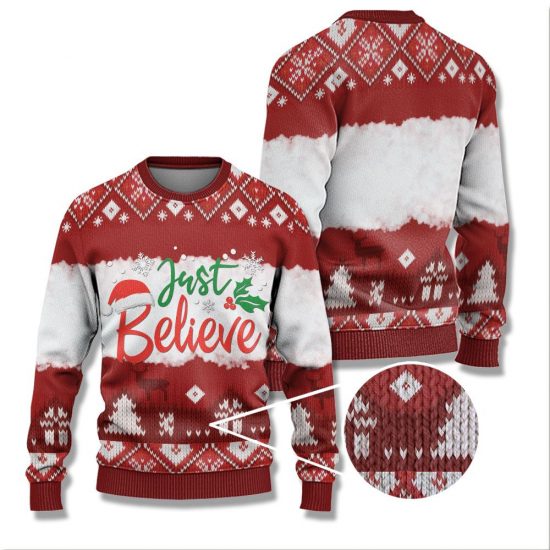 Just Believe Ugly Sweaters