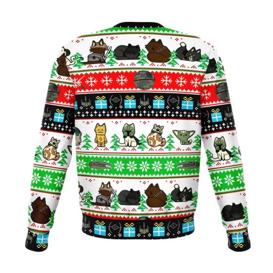 Kitten Wars Ugly Christmas Style Fashion Premium Sweatshirt 4 Kitten Wars Ugly Christmas Style Fashion Premium Sweatshirt 4