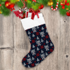 Knitted Christmas And New Year In Cats Christmas Stocking