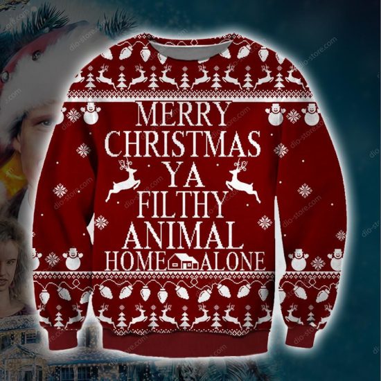 Lampoon'S Christmas Vacation Knitting Pattern 3D Print Ugly Christmas Sweatshirt