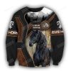 Love Beautiful Horse Ugly Christmas Sweater