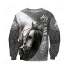 Love Beautiful Horse Ugly Christmas Sweater