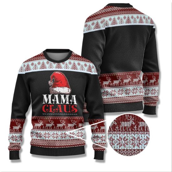 Mama Claus Ugly Sweaters