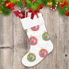 Mary And Baby Jesus Colorful Christmas Balls Christmas Stocking