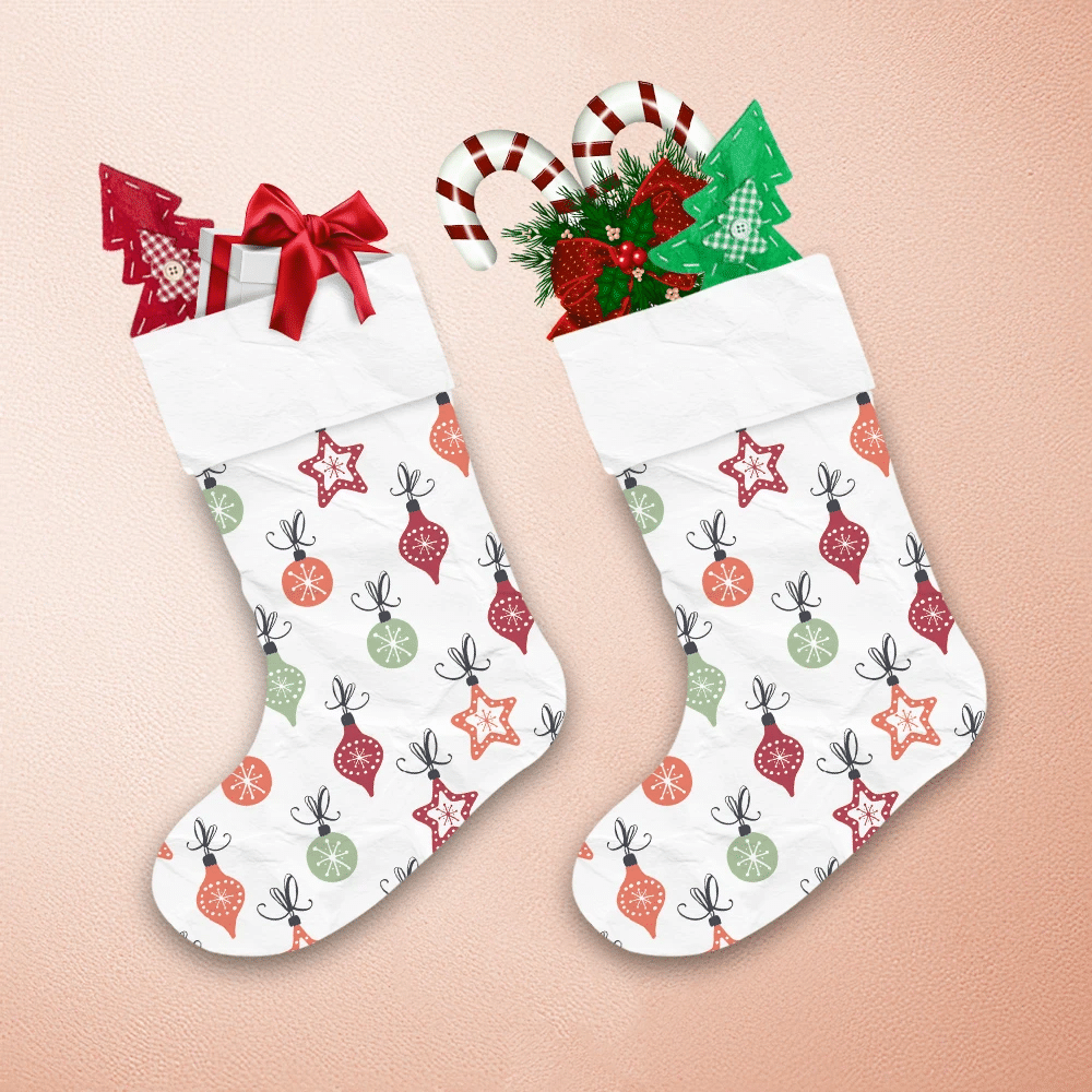 Medium-Stars-Round-Shape-Christmas-Ball-Christmas-Stocking-1 Medium Stars Round Shape Christmas Ball Christmas Stocking 1