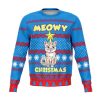 "Meowy Christmas" Ugly Christmas Sweatshirt - Colins Store
