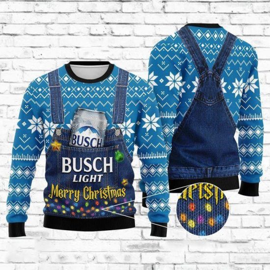 Merry Christmas Busch Light Sweatshirt