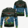 Merry Fishmas Largemouth Bass Ugly Christmas Sweater