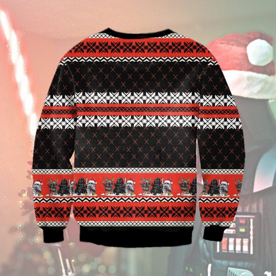 Merry Sithmas 3D All Over Printed Ugly Christmas Sweatshirt 1