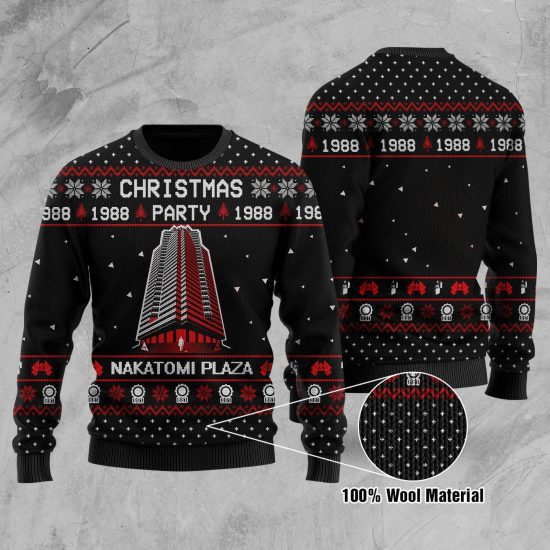Nakatomi Plaza 3D Printed Sweatshirt