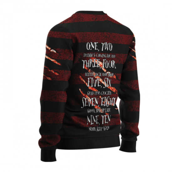 Nightmare On Elm Street Christmas Sweatshirt 2