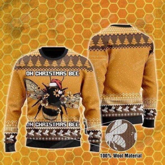 Oh Bee Ugly Christmas Sweater