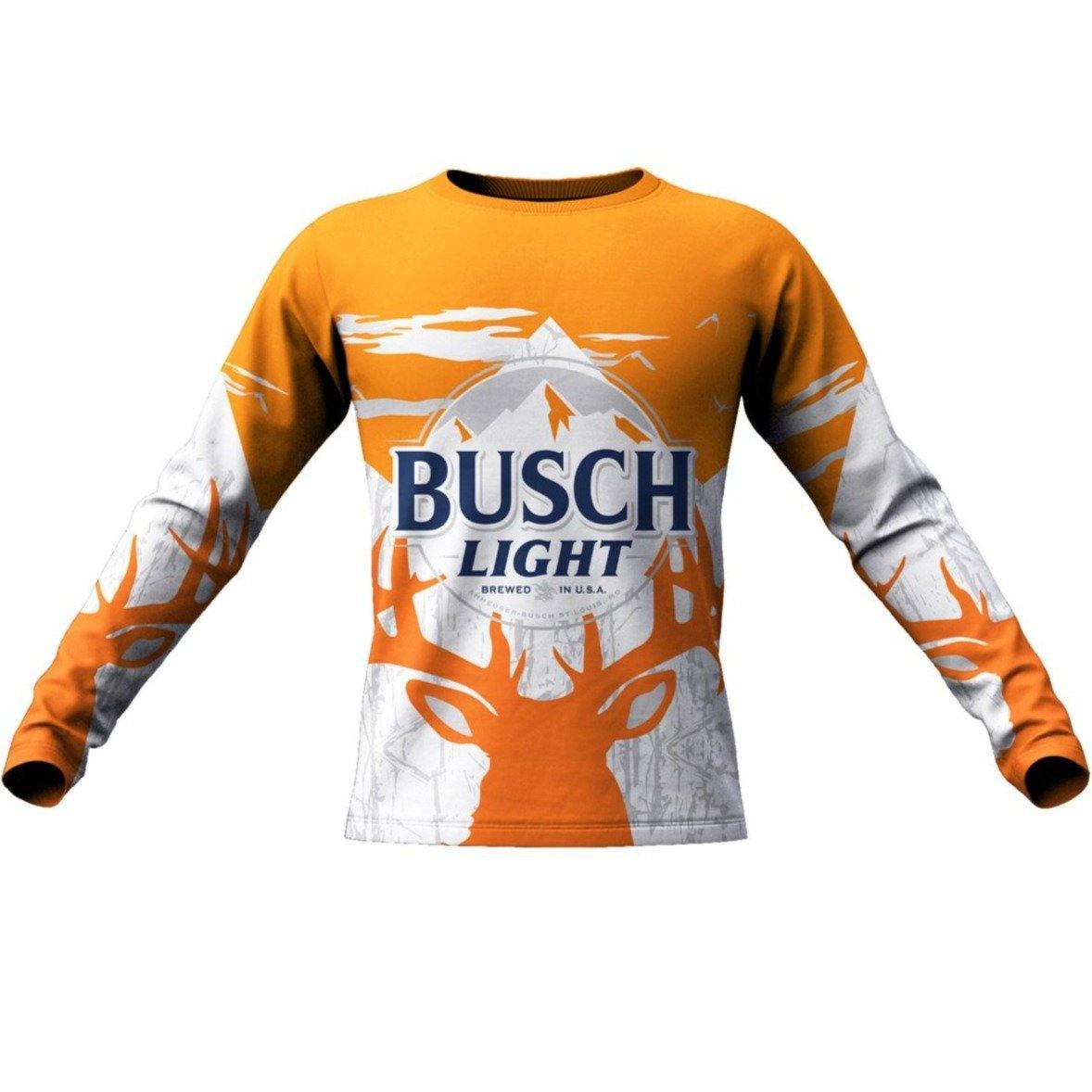 Personalized-Busch-Light-Christmas-Sweatshirt-1 Personalized Busch Light Christmas Sweatshirt 1
