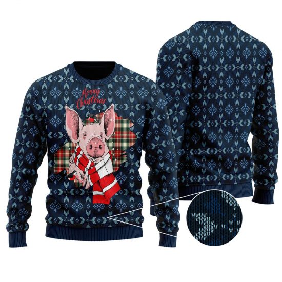 Pig Christmas Ugly Sweaters