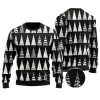 Pine Tree Christmas Pattern Ugly Sweaters