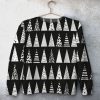 Pine Tree Christmas Pattern Unisex All Over Print Cotton Sweatshirt