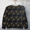 Pine Tree Christmas Pattern Unisex All Over Print Cotton Sweatshirt