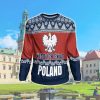 Poland Ugly Christmas Unisex 3D Sweatshirt All Over Print