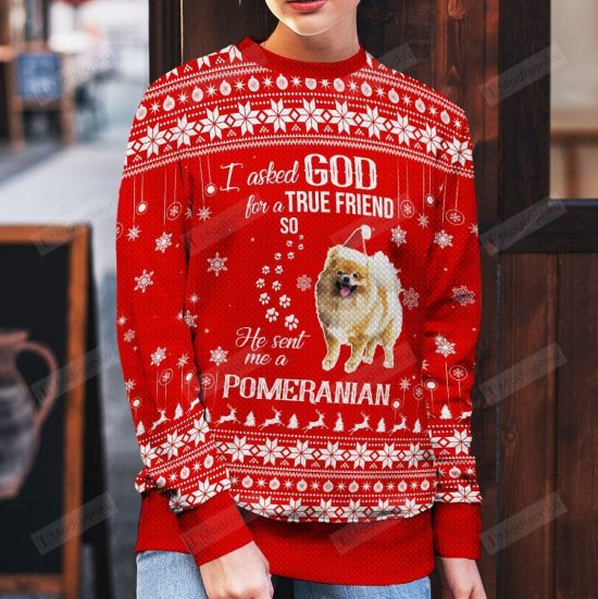 Pomeranian Ugly Christmas Sweater