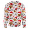 Pomeranian Xmas Decor Ugly Christmas Sweatshirt Animal Dog Cat Sweater Unisex