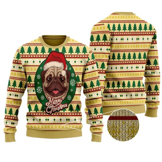 Pug Like Christmas Ugly Sweaters