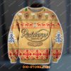 Radeberger Pilsner Beer Knitting Pattern 3D Print Ugly Sweatshirt