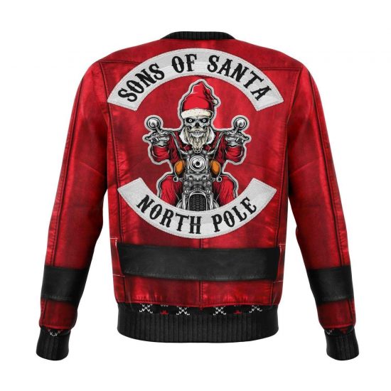 Red Jacket Sons Of Santa Funny Christmas Fashion Sweatshirt 1 Red Jacket Sons Of Santa Funny Christmas Fashion Sweatshirt 1