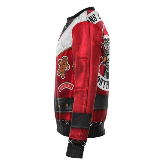 Red Jacket Sons Of Santa Funny Christmas Fashion Sweatshirt 2 Red Jacket Sons Of Santa Funny Christmas Fashion Sweatshirt 2