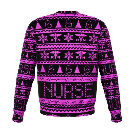 Registered Nurse 3D Ugly Christmas Sweater Style Fashion Sweatshirt 1