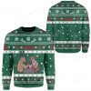 Reindeer And Santa Ugly Christmas Sweater