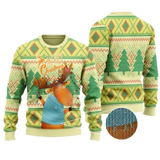 Reindeer Christmas Ugly Sweaters