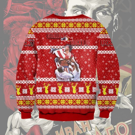 Rocky Iv 3D All Over Printed Ugly Sweatshirt 1
