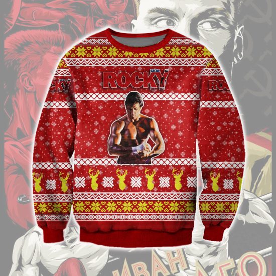 Rocky Iv 3D All Over Printed Ugly Sweatshirt