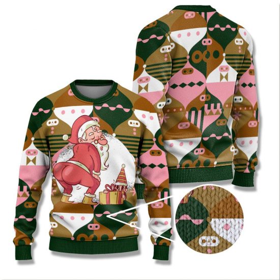 Santa Claus Christmas Ugly Sweaters