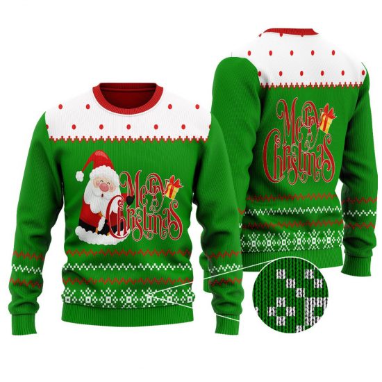 Santa Claus Gift Ugly Sweaters