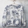 Santa Claus Unisex All Over Print Cotton Sweatshirt