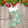 Santa Claus Wearing A Protective Face Mask Christmas Stocking