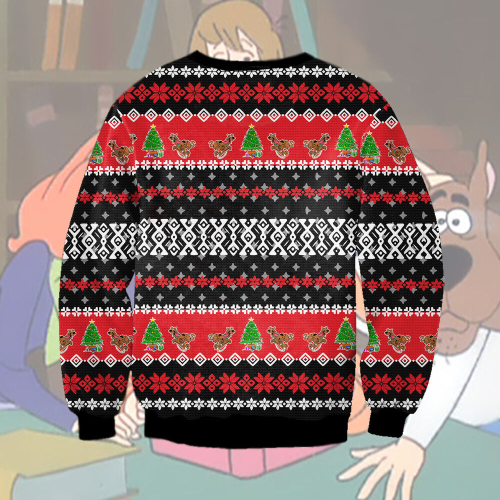 Scooby-Doo-3D-All-Over-Printed-Ugly-Christmas-Sweatshirt-1 Scooby Doo 3D All Over Printed Ugly Christmas Sweatshirt 1