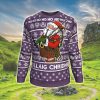 Scotland Christmas Purple Unisex 3D Sweatshirt All Over Print